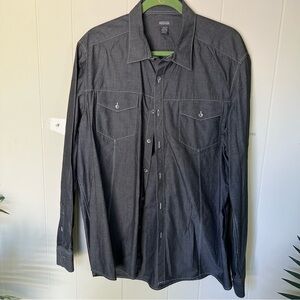 Kenneth Cole Reaction Dark Gray Shirt